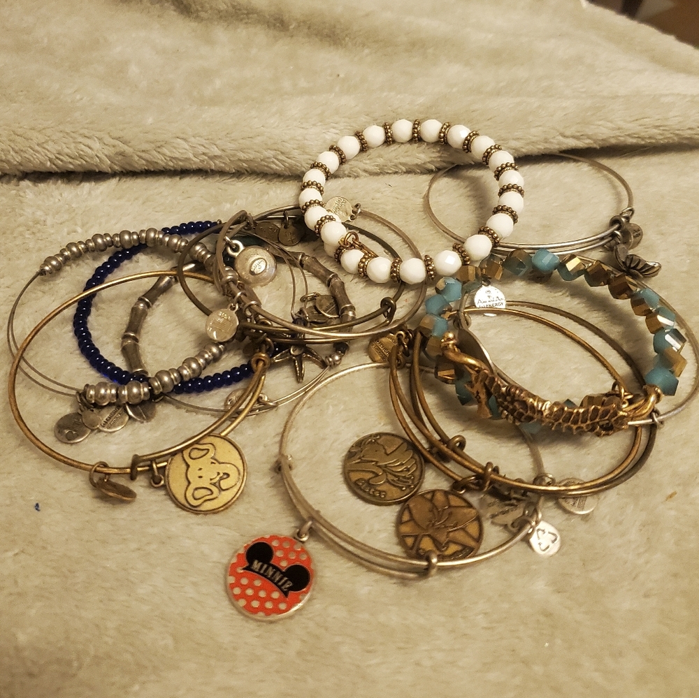 Alex & Ani bracelets, 13! Only $2 each!! Assorted, take all, as is!